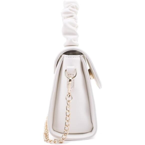 Sexy White Mini Top handle Crossbody Bag - Picture 3 of 7